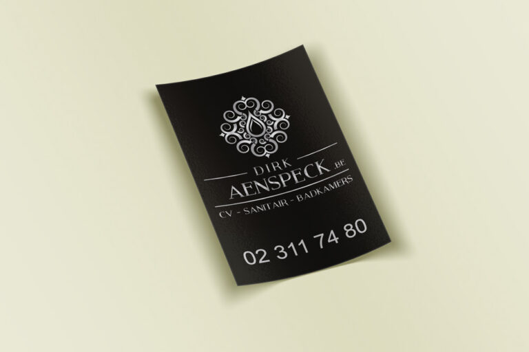 Sticker Aenspeck - Ontwerp door I Fix Your Design